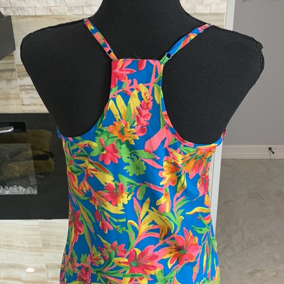 J.Crew tropical print tank‎ top. Women’s size 0 ((284) - Picture 5 of 13